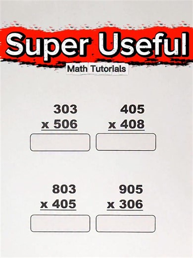 Super Useful ‼️ Math Trick ‼️💯 #Math #mathteachergon #MathChallenge2025 #Mathhack #mathmadeeasy #mathskills #MathTrick #MathMadeEasy #MathTutor #mathtechnique | Math Tutorials