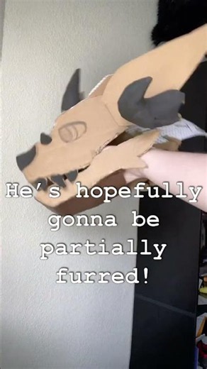 I perchance returned? #art #dragonpuppets #craft #artandcraft #dragonpuppet