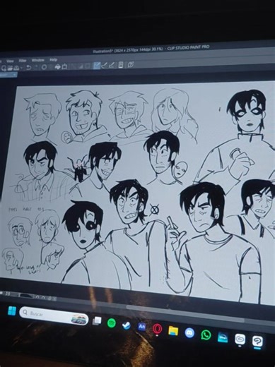 Exploring Marble Hornets: My First Character Drawing