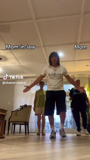 Mom and Mom-in-Law Dance to Hip Hop Queen