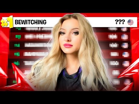 #1 UNREAL FEMALE FORTNITE PLAYER | 16K WINS