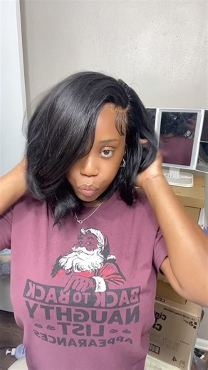 5x5 closure quick weave Bob side part using empire hair #5x5closure #quickweave #quickweavebob #bob