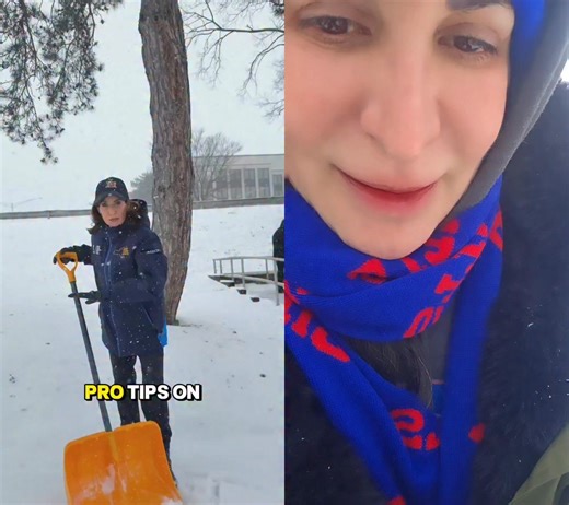 Shoutout to Kathy Hochul for the snow shoveling tips…I could have ended up at chiropractor without her 😂❄️ #katheyhochulshoveling #wny #snow #shoveling | Cindy Sanoian