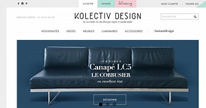 Kolectiv-Design.com, le nouveau site pour acheter du design en ligne