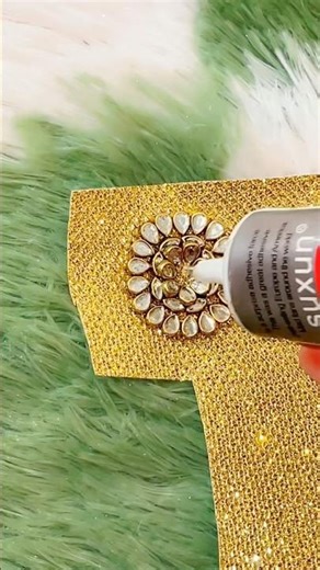 Kundan ring tutorial part 1 #diy #shortsviral #diyjewelry