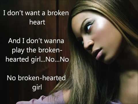 [Lyrics] Beyoncé - Broken hearted girl