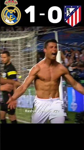 Real Madrid vs Atletico Madrid Champions League Final 2014 #soccer #viral #trending #highlights