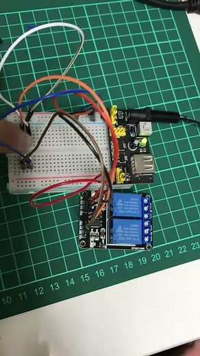 リレー(JQC-3FF-S-Z搭載品)動作テスト(JD-VCC=5V VCC=3.3V)