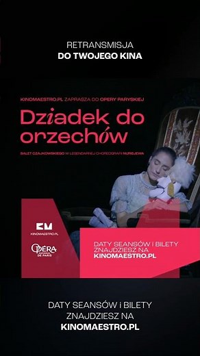 BALET W KINIE • „Dziadek do orzechów” z Paryskiej Opery Narodowej