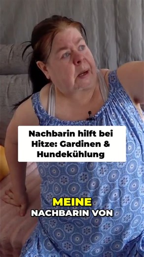 Dennis Beck on Instagram: "Meine Nachbarin hat mir geholfen, die Gardinen anzubringen. Bei dieser Hitze eine echte Erleichterung! Auch Hündin Tutschi kämpft mit der Wärme und bekommt extra kühles Futter. Ein Ventilator muss her, denn hier drin ist es unerträglich heiß. #Sommerhitze #Nachbarschaftshilfe #Hundeliebe #Tierschutz #Haushaltstipps #Hitzeopfer #Tutschi #Ventilator #Wohnen"