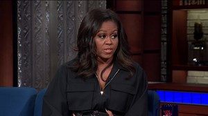 TONIGHT: Former First Lady Michelle Obama talks about the importance of moral leadership in the White House. #LSSC | The Late Show with Stephen Colbert