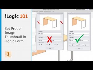 Autodesk Inventor | iLogic Basic | Set Proper Image Thumbnail in iLogic Form