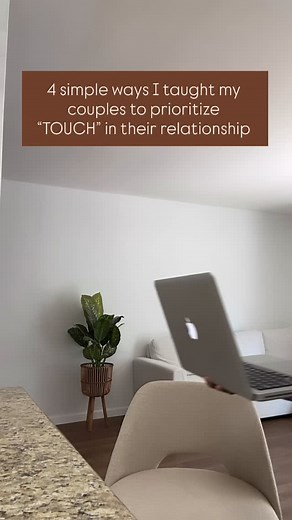 Small gestures of touch are powerful because they create micro-moments of connection that strengthen a relationship in ways words alone can’t. Here’s why they matter: • Touch regulates the nervous system by lowering cortisol (stress) and increasing oxytocin (the bonding hormone). • Touch communicates what words can’t. You can send comfort, desire, reassurance, and affection with a simple gesture. • It maintains intimacy outside the bedroom Many couples struggle because touch only happens during 