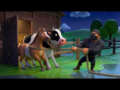 Old MacDonald’s Animals Are Stolen! 😱 | Old MacDonald Wakes Up 😲 | Kids Moral Story