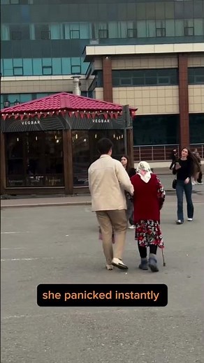 she panicked instantly