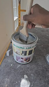 Masking liquid for the win! Fast and efficient way to mask paneled windows for painting. 🎨👌🏽 #maskingliquid #paintingprep #painting #homeimprovement #paintingbyjuan | Painting By Juan