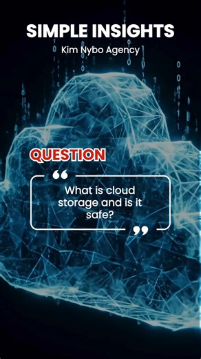 What is cloud storage—and is it safe? ☁️🔐 Short answer: Yes, cloud storage can be safe when you use a trusted provider and follow smart security habits like strong passwords and two-factor authentication. It lets you access your files anytime, anywhere—without storing everything on one device. Want the full breakdown on how it works and how to protect your data? 👉 Read more here: https://www.statefarm.com/simple-insights/family/is-it-safe-to-store-information-in-the-cloud#agentAssociateId=D1YT