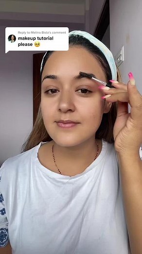 Simple Nepali Makeup Tutorial by Bista Sangrila Oli