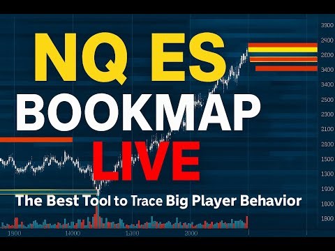 NQ & ES Bookmap Live | Nasdaq Futures | S&P 500 Futures | Live Trading #liveES #liveNQ #liveESNQ