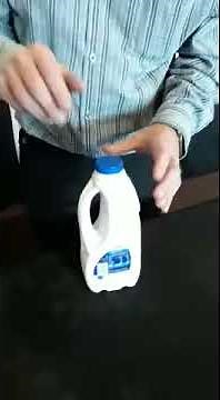 The Easy Way to Open a Milk Bottle