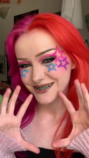 Creative Bisexual Flag Makeup Tutorial
