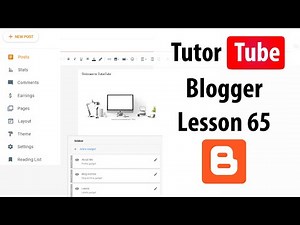 Blogger - Lesson 65 - Text