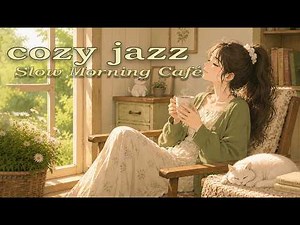 Morning Window Café Jazz ☕ Relaxing Soft BGM for Quiet Coffee Time｜静かな窓辺のコーヒー時間に聴くジャズ