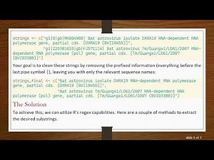 Extracting Substrings with R: Solve Your String Challenges with Ease