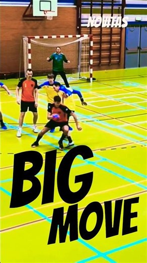 Around the Defender ⚡ Spin Move Finish #handball #shorts