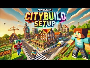 ⚡ Minecraft CityBuild Server Setup 1.21 | Das Ultimative Setup für Deinen Erfolg! ⚡‎ٴ