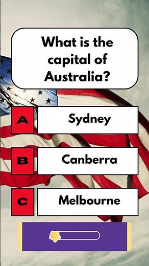 99% Of People Get This Wrong! ❌ What Is Australia's Capital?