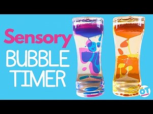 Liquid Bubble Timer Sensory Tool