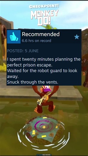 BEST STEAM REVIEWS: MONKEY DO! 🐵