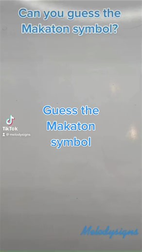 #guessthemakatonsymbol #guess #makaton #challenge #melodysigns