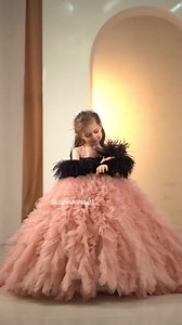 Kids ball gown #gown #ballgown #ruffles #kidsfashion #babydress #EidCollection2025 | Swapno-স্বপ্ন