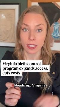 Virginia birth control program expands access, cuts costs