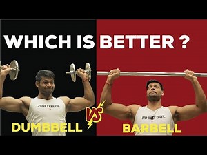 DUMBBELL OVERHEAD PRESS VS BARBELL OVERHEAD PRESS || WHICH BUILDS BIGGER SHOULDER || 100 % SCIENCE