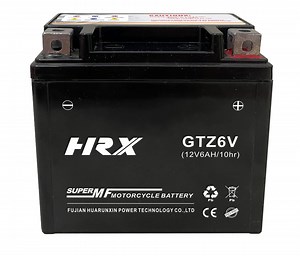 [Hot Item] High Quality Two Wheeler Battery Gtz6V 12V6ah Maintenance Free Lead Acid Motorcycle Battery