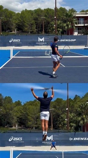 Which one is AI? #tennis #tenniscoach