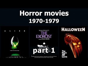 Horror movies from the 1970s - part 1