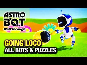Going Loco Walkthrough: All Bots & Puzzle Pieces + Hidden Coins (Astro Bot Guide)