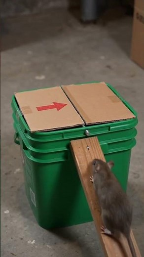 Best DIY Mouse Trap? 🐭 Bucket Rat Trap Test!
