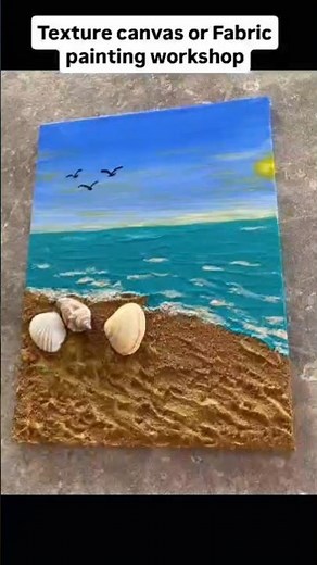 From Fabric to Texture Canvas 😱 | 2 DIY Art Techniques.