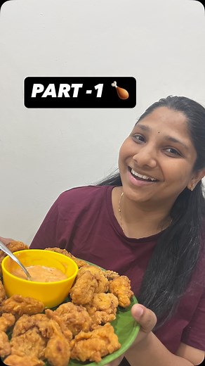 Saveri Reddy 🐨 on Instagram: "Fried chicken 🍗 To marinate : Pasupu - half spoon Chicken masala - 1 sp Garam masala - 1 sp Dhaniyala podi -1 sp Karam -half sp Pepper podi -1 sp Salt -1 sp Garlic paste -1 sp Nimmakaya - half Oil - 1sp Watery curd - small cup / small glass Do follow @snackswith_saveri ❤️🙏 SUBSCRIBE my YouTube channel for more food videos 🤤 link 🔗 in bio #crispy #chicken #friedchicken #crispychicken #short #foodies #hyderabad #kavali #nellore #homemade #food ?"