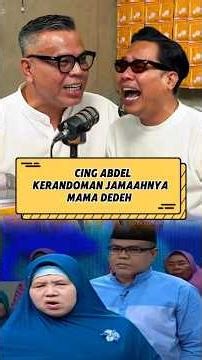 The randomness of Mama Dedeh's congregation‼️🤣 #cingabdel #mamahdedeh #shorts