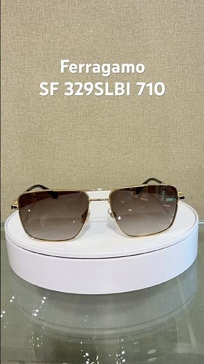 Ferragamo SF329SLBI 710 Sunglasses | 360° View | Luxury Shades