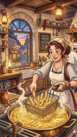 Paris Food ASMR | The Steak That Melted Like Butter 🥩❤️ #foodanimation #asmr