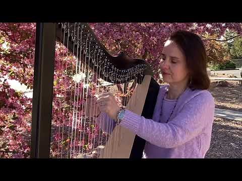 The Beautiful Garden of Prayer Hymn | Elizabeth Brosha | Harp