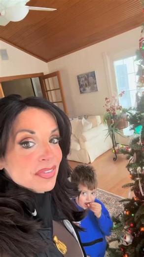 The Strano family tradition continues… who will find the hidden pickle on the Christmas tree this year? 🎄✨ #AbruptlyAuthentic #FamilyTradition #MerryAndBright #StranoFamilyTree #HollieStrano | Hollie Strano