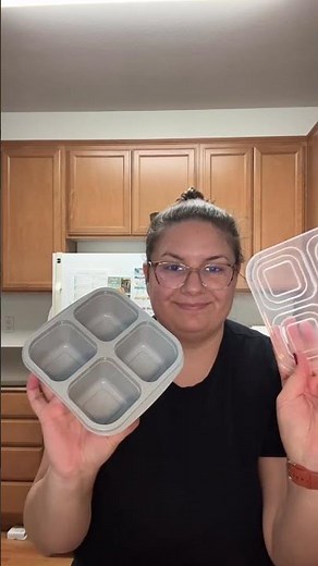Honest review 4 pack snack containers with dividers